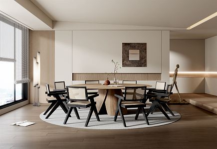 Modern Restaurant 3d model