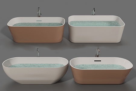 Bathtub SU model 3d model