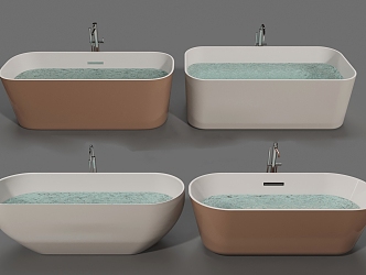 Bathtub SU model 3d model