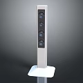 modern speaker audio wireless speaker wireless bluetooth speaker 3d model