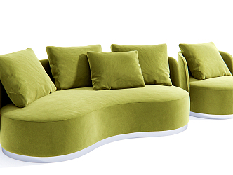 Modern Combination Sofa 3d model