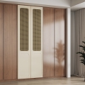 Middle style wardrobe 3d model