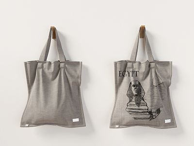 Modern linen bag model