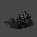 Military vehicle package 3d model