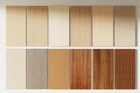 Wood veneer siding 3d model