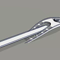 Modern Bridge Landscape Bridge 3d model