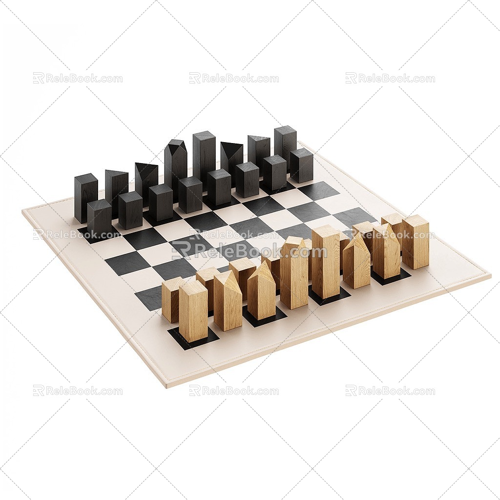 Chess 3d model