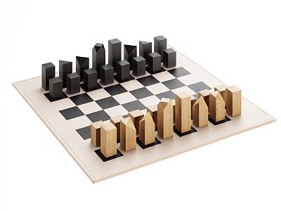 Chess 3d model