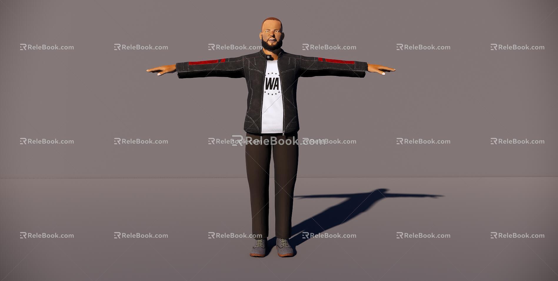 Characters 3d model