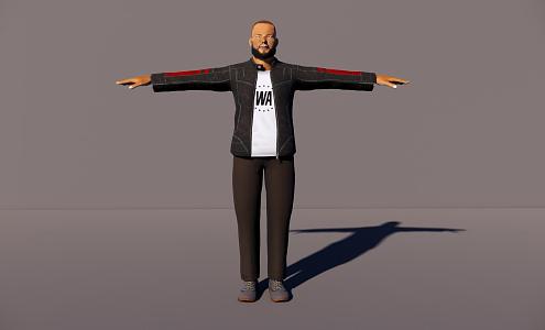 Characters 3d model