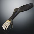 Modern Mechanical Arm Robot Arm Mechanical Arm Robot Arm 3d model