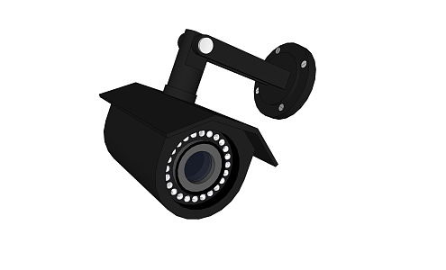 Modern camera 3d model