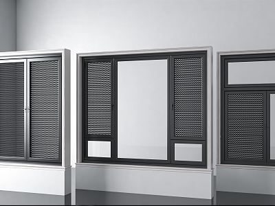 aluminum alloy windows modern windows model