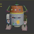 Modern Robots Humanoid Robots Star Wars Robots Star Wars Robots 3d model