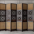 Screen partition 3d model