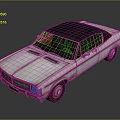 Vintage White Convertible Car With Black Roof Classic Grille And Retro Exterior Design