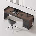 modern desk chair 3d model