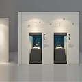 Modern Museum Exhibition Space With Glass Display Cases And Illuminated Artifacts