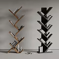 Minotti Bookshelf Book Storage Rack 3d model
