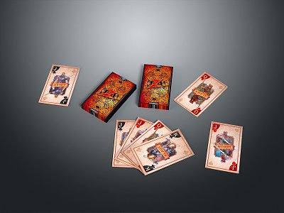 Poker Playing Cards Entertainment Supplies model