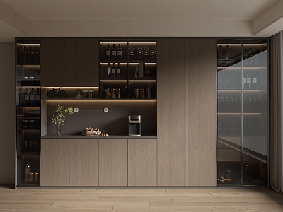 Home Wine Cabinet model