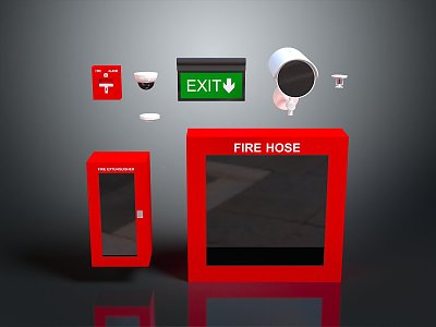 Fire alarm box independent type alarm series type alarm network type alarm model