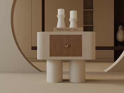 Modern Bedside Cabinet model