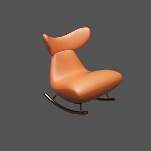 Single sofa 3d model