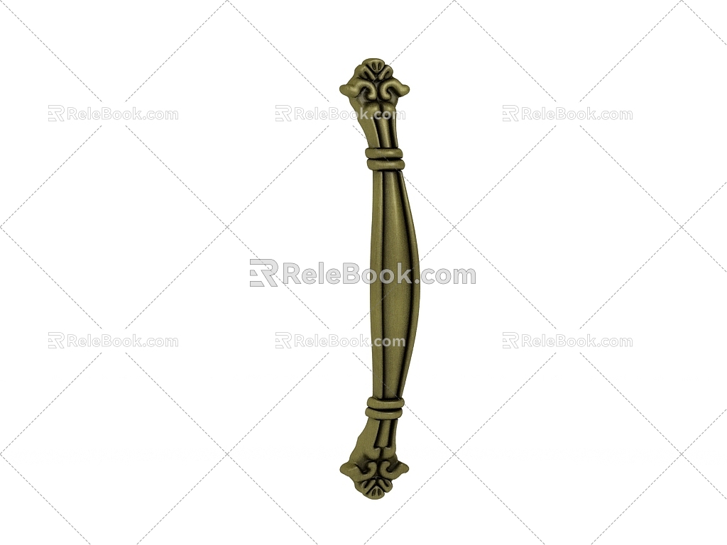 Modern hardware handle 3d model