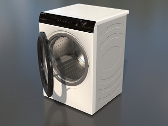 Washing Machine Drum Washing Machine Fully Automatic Washing Machine Simple Model Washing Machine Low Model Low Face Number Washing Machine Game Washing Machine Super Realistic Video Level 3d model