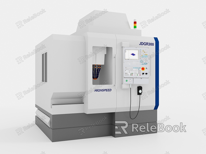 Modern CNC machine tool equipment model