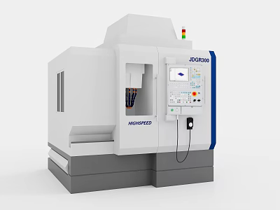 High Performance Commercial Equipment CNC Machining Center With JOYOO Control Panel And Display Screen 3d model