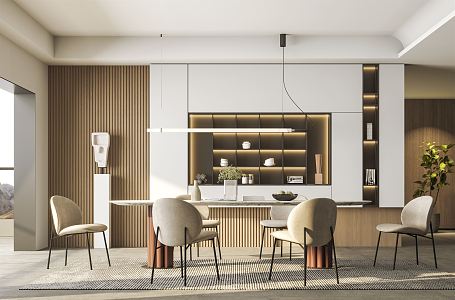 Modern Restaurant 3d model