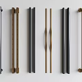 Various Metal Bar Cabinet Handles With Different Finishes And Modern Styles