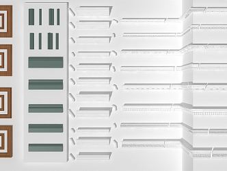 European-style Corner Line Corner Line 3d model