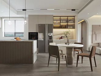 Modern Restaurant 3d model