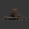 Unique Handcrafted Tank Model Assembled With Scrap Metal Artistic Structure Design