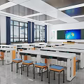 Modern Laboratory 3d model