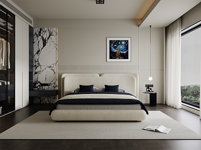 Modern Bedroom model