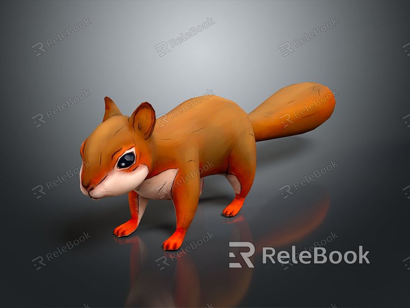 Squirrel Cartoon Squirrel Animation Squirrel Animation Squirrel Cartoon Characters Cartoon Animals Cartoon Small Animals model