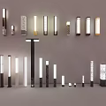 Modern Outdoor Lights With Various Floor And Wall Mounted Designs For Garden Patio Use