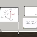 Portable Stand Whiteboard and Wall Mounted Design for Home Teaching Office Training Use