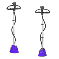 Two Purple Garment Steamers As Practical Daily Electrical Appliances For Home Use