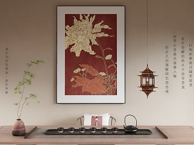 New Chinese Decorative Painting model