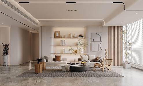 The Silent Living Room 3d model