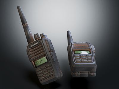 modern walkie talkie 3d model