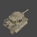 German Tanks 3d model