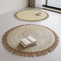 Modern Round Carpet Carpet 3d model