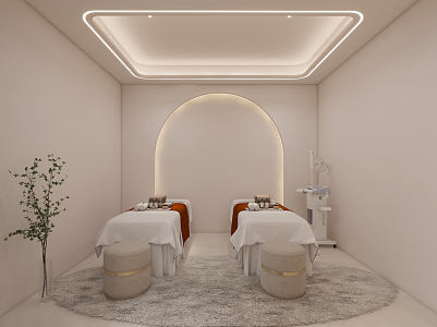 Modern SPA Beauty Salon 3d model