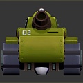 Toy Tanks 3d model